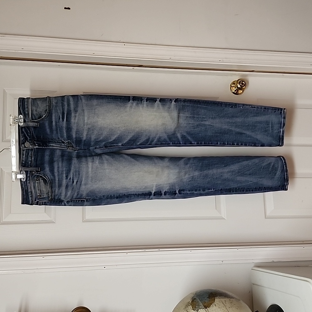 American Eagle Men's 30x34 Slim Straight Blue Jeans